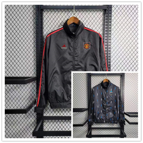 Manchester United Windbreaker Double-sided 23/24 Football Jersey