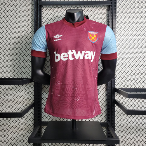 West Ham United Away Jersey 23/24 Player Version Football Kit 2023 2024 Soccer Team Shirt