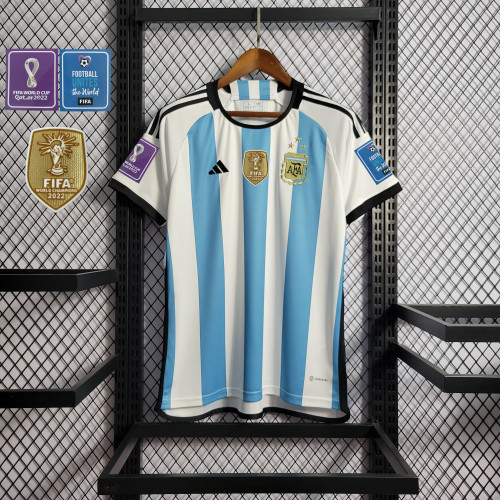 Messi Argentina Jersey Home kit 2022 World Cup