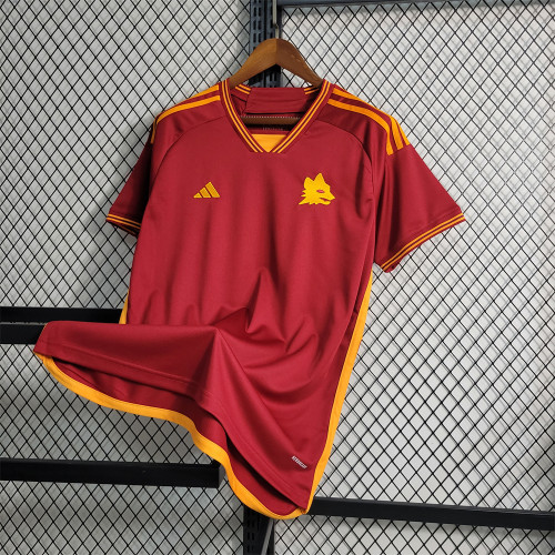 AS Roma Home Jersey 23/24 Football Kit 2023 2024 Soccer Team Shirt