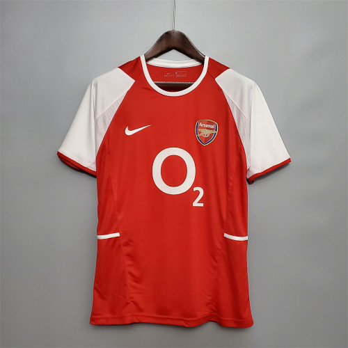 Arsenal Jersey Home kit 2002 2004 Retro