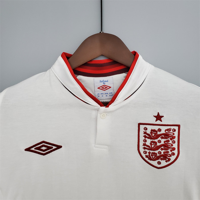 England Jersey Home kit 2012 Retro