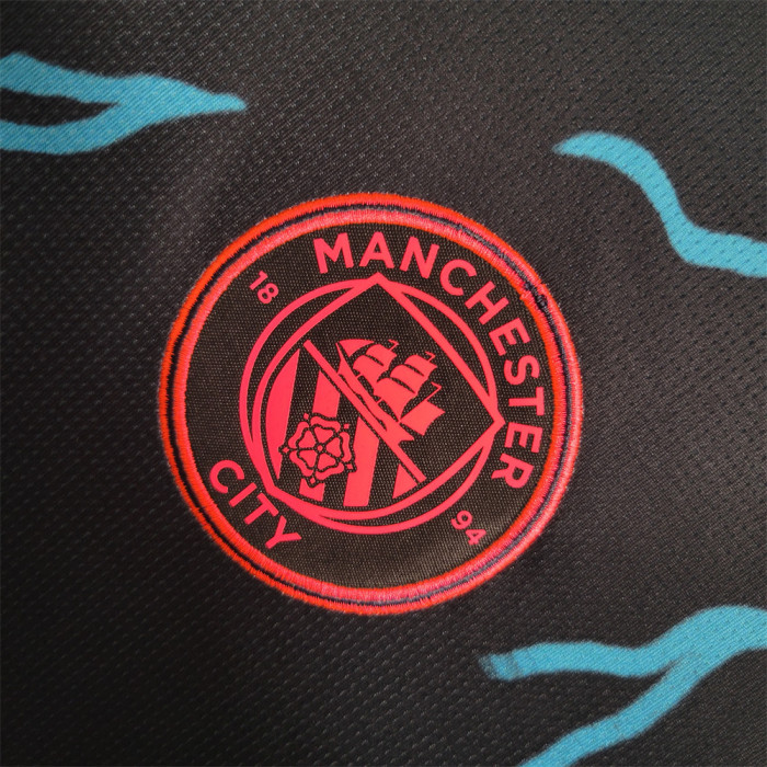 Manchester City Third Jersey 23/24 Football Kit 2023 2024 Soccer Shirt Haaland
