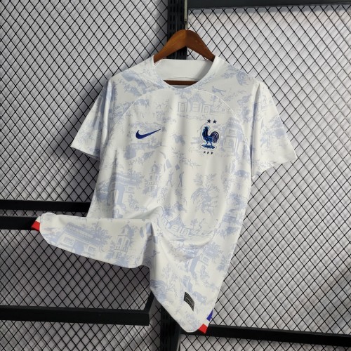 France Jersey Away kit 2022 World Cup Man