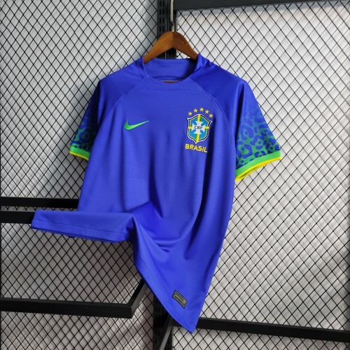 Brazil Jersey Away Kit 2022 World Cup Man