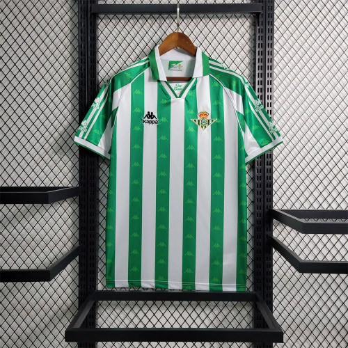 Retro Real Betis Jersey 1995/97 Home Football Kit Soccer Shirt