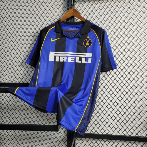 Inter Milan Jersey Home kit 01-02 Retro