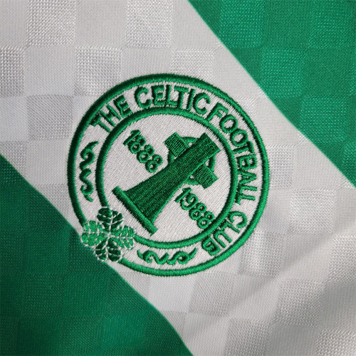 Celtic Jersey Home kit 87-88 Retro Long Sleeves