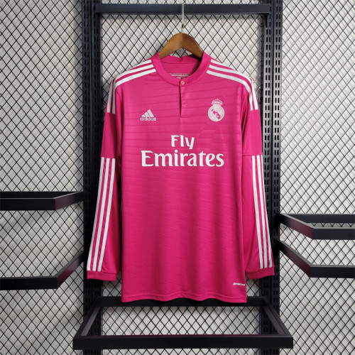 Real Madrid Jersey Away Kit 14/15 Retro Long Sleeves