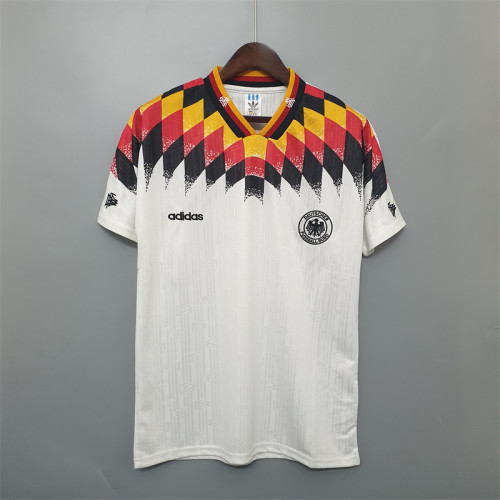 Germany Jersey Home Kit 1994 Retro Football Team Soccer Shirt