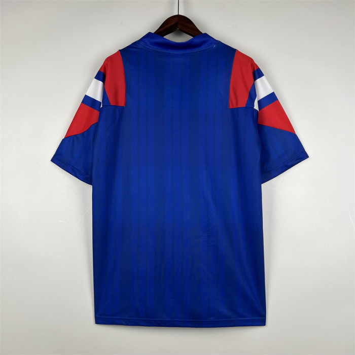 France Jersey Home Kit 1992 1994 Retro Football Team Soccer Shirt