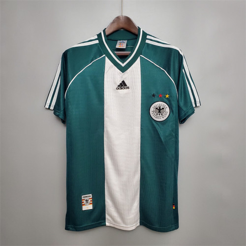 Germany Jersey Away Kit 1998 Retro Football Team Soccer Shirt