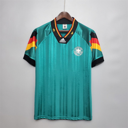 Germany Jersey Away Kit 1992 Retro Football Team Soccer Shirt