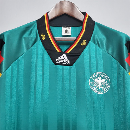 Germany Jersey Away Kit 1992 Retro Football Team Soccer Shirt
