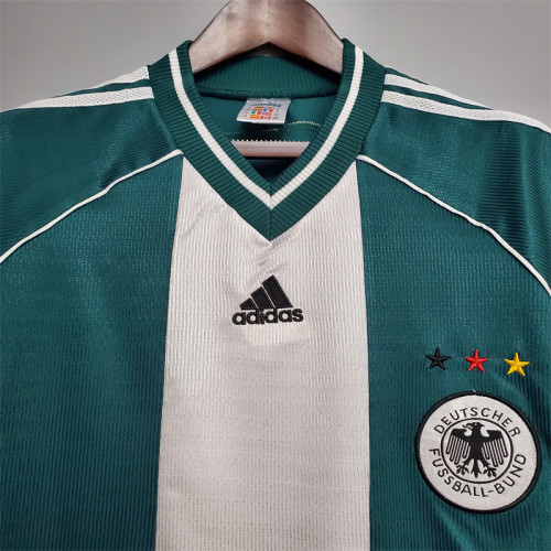 Germany Jersey Away Kit 1998 Retro Football Team Soccer Shirt