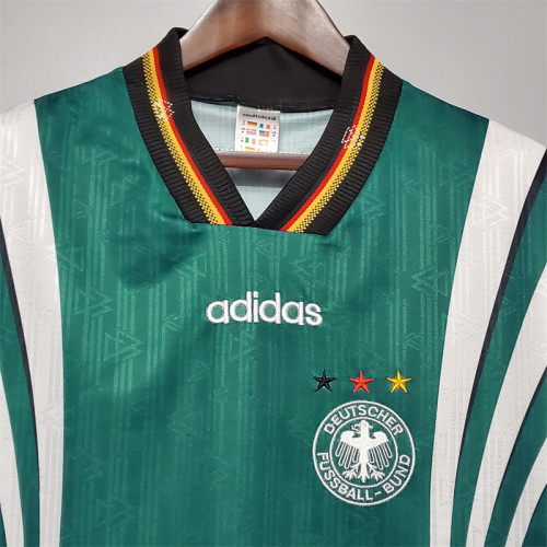 Germany Jersey Away Kit 1996 Retro Football Team Soccer Shirt
