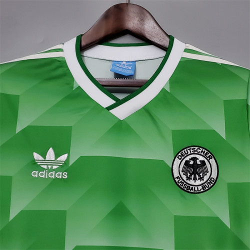 Germany Jersey Away Kit 1988 Retro Football Team Soccer Shirt