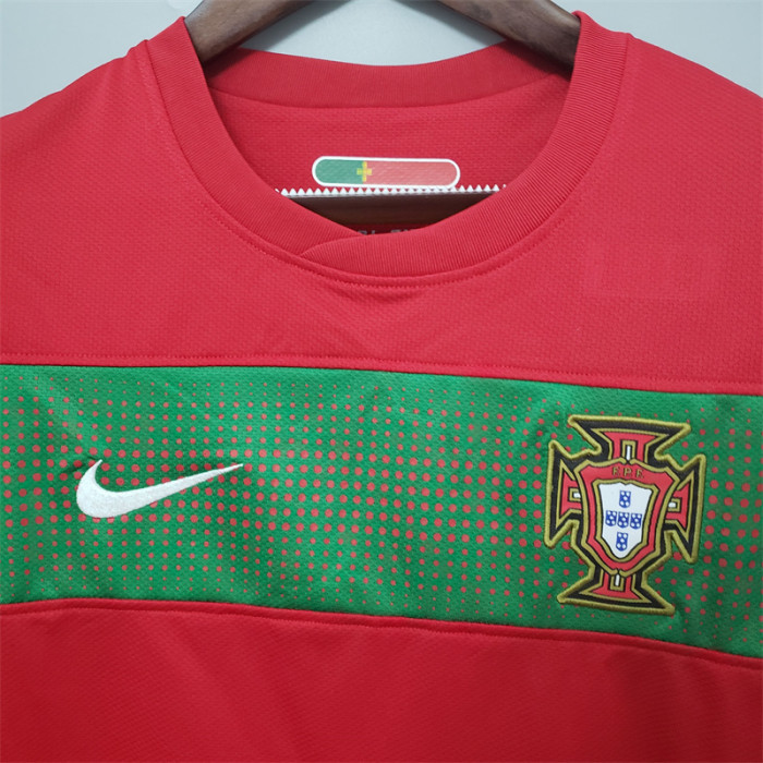 Portugal Jersey Home kit 2010 Retro Football Team Soccer Shirt