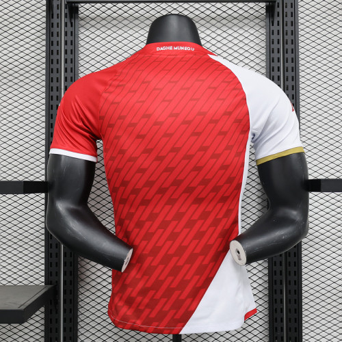 Monaco Jersey Home Kit 2024 African Cup Player Version Football Team Soccer Shirt