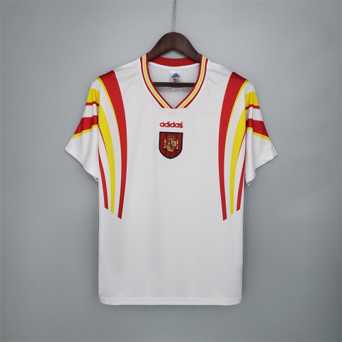 Spain Jersey Away kit 1996 Retro Football Team Soccer