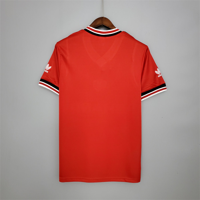 Man United Jersey Home Kit 1985/86 retro Football Team Soccer shirt