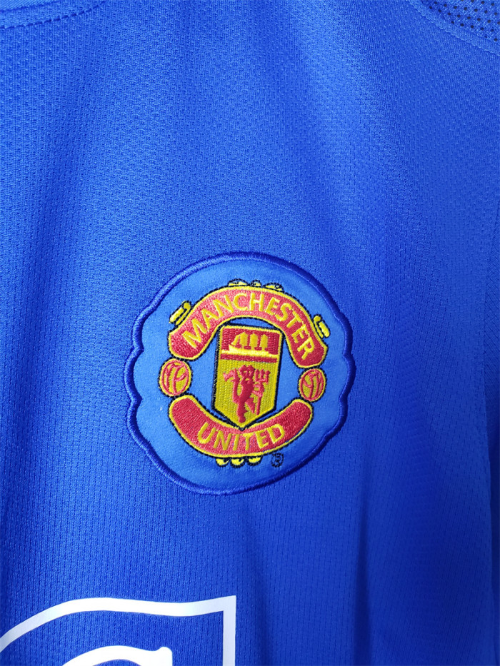 Retro Manchester United Jersey 2008-09 Third Football Kit Soccer Shirt