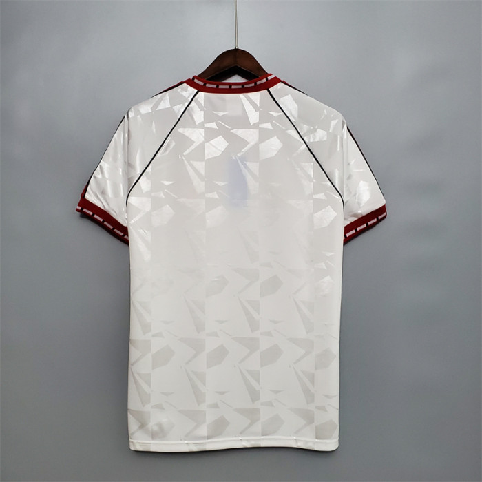 Man United Jersey Away Kit 1991 Retro Football Team Soccer Shirt