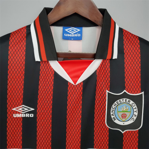 Manchester City Jersey away Kit 1994/96 Retro Football Team Soccer Shirt