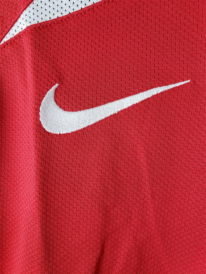Man United Jersey Home Kit 2005/06 Retro Long Sleeve Football Team Soccer Shirt