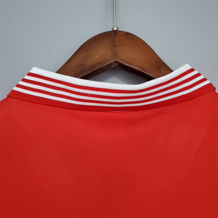 Man United Jersey Home Kit 1977 retro Football Team Soccer shirt