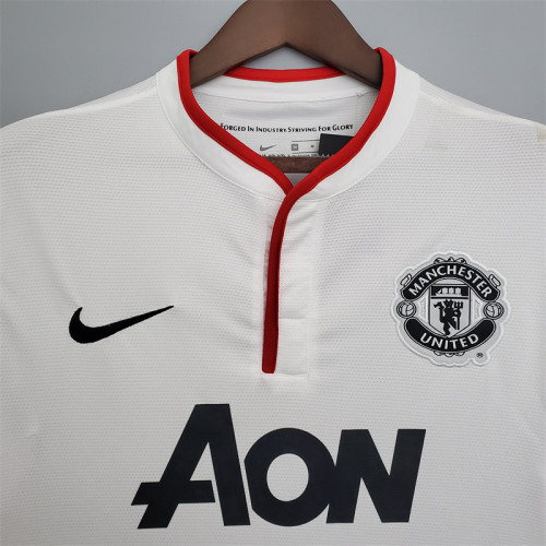 Manchester United Jersey Away Kit 2013/14 Retro Football Team Soccer Shirt
