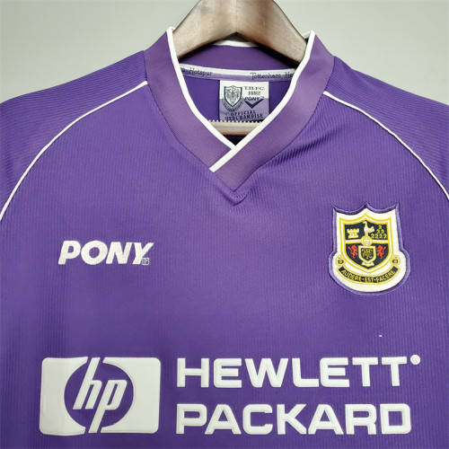 Tottenham Hotspur Jersey Away Kit 1998 Retro Football Team Soccer Shirt