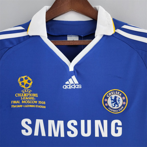 Chelsea Jersey Home Kit 2008/09 Retro Football Team Soccer Shirt