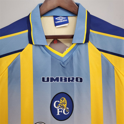 Chelsea Jersey Away Kit 1995/97 Retro Football Team Soccer Shirt