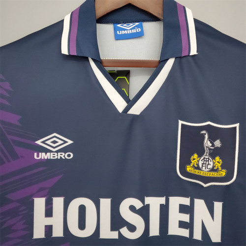 Tottenham Hotspur Jersey Away Kit 1994/95 Retro Football Team Soccer Shirt