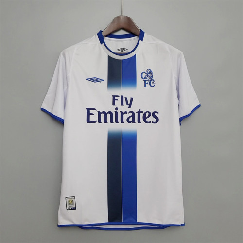 Chelsea Jersey Away Kit 2003/05 Retro Football Team Soccer Shirt