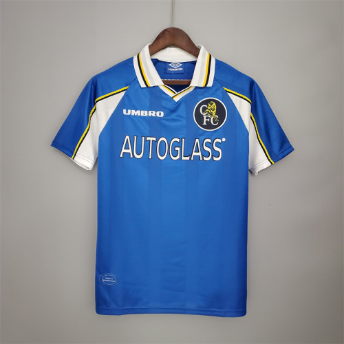 Chelsea Jersey Home Kit 1997/99 Retro Football Team Soccer Shirt