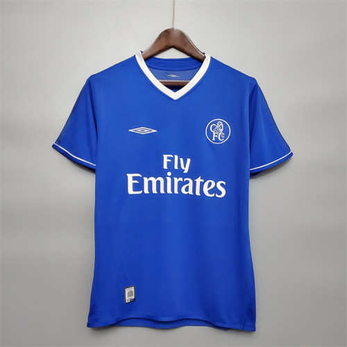 Chelsea Jersey Home Kit 2003/05 Retro Football Team Soccer Shirt