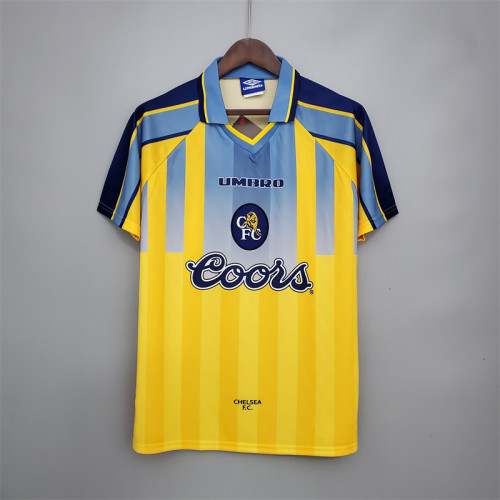 Chelsea Jersey Away Kit 1995/97 Retro Football Team Soccer Shirt
