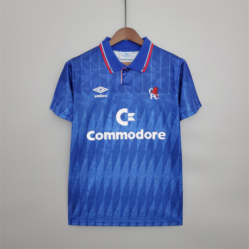 Chelsea Jersey Home Kit 1989/1991 Retro Football Team Soccer Shirt