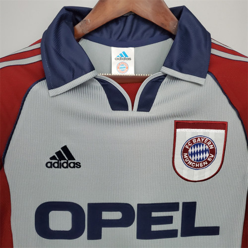 Bayern Munich Jersey Away kit 1998/99 Retro Football Team Soccer Shirt