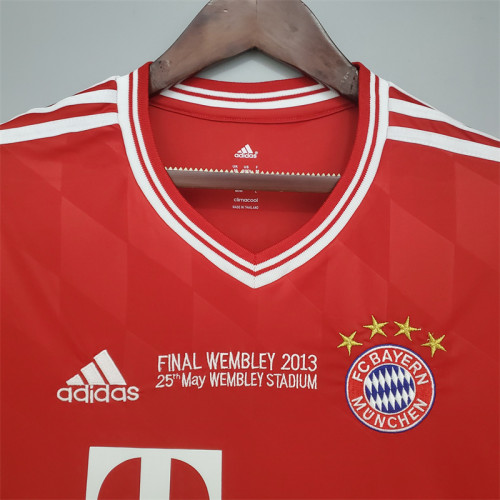 Bayern Munich Jersey Home kit 2013/14 Retro Football Team Soccer Shirt