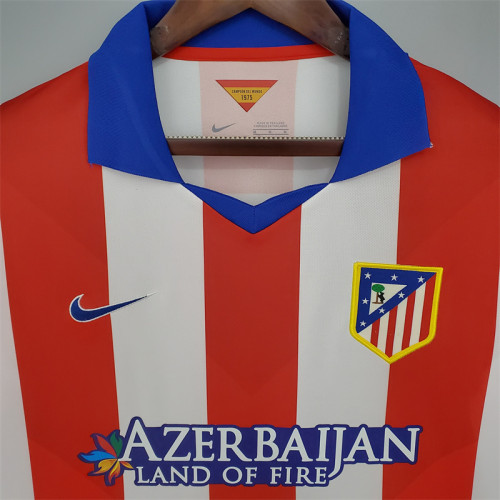 Atletico Madrid Jersey Home kit 2014/15 Retro Football Team Soccer Shirt