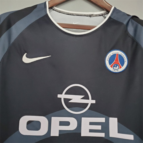 Paris PSG Jersey Third kit 2001/02 Retro Football Team Soccer Shirt