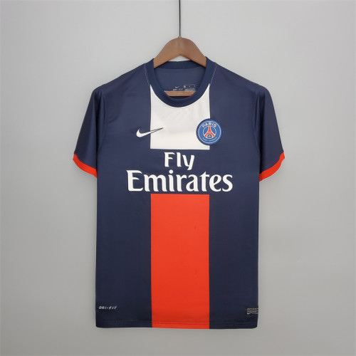 Paris PSG Jersey Home kit 2013/14 Retro Football Team Soccer Shirt