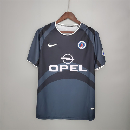 Paris PSG Jersey Third kit 2001/02 Retro Football Team Soccer Shirt