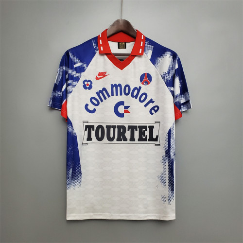 Paris PSG Jersey Away kit 1993/94 Retro Football Team Soccer Shirt