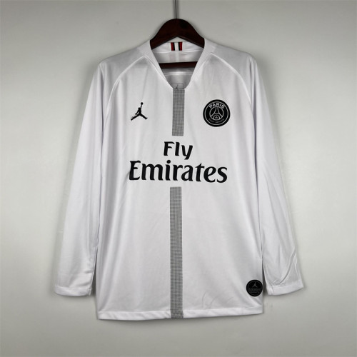 Paris PSG Jersey Away kit 2018/19 Retro Long Sleeves Football Team Soccer Shirt