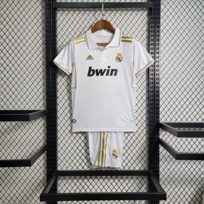 Real Madrid Jersey Home kit 12/13 Kids Football Team Soccer shirt