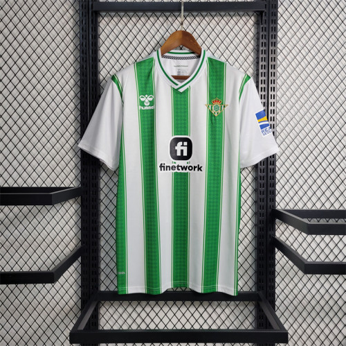 Real Betis Jersey Home Kit 23/24 Man Football Team Soccer Shirt